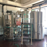 1000L Steam oppvarmede automatiske to fartøyer koniske ølbryggeringstanker til salgs