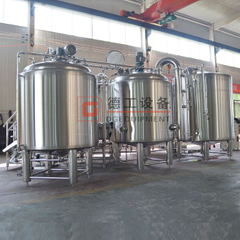 1000l rustfritt stål automatisk ølbryggingsutstyr til salgs i det europeiske markedet